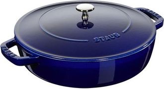 Staub Sart&eacute;n Chistera Azul Intenso 28 Cm Fundici&oacute;n Esmaltada