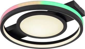 Globo Lighting Plafoniera - Gisell - nero - metallo - led - 41393-40 - Globo