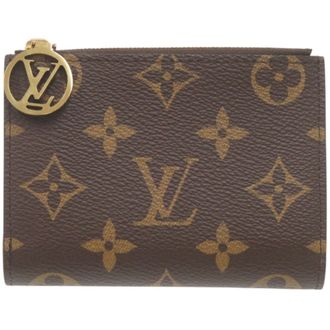 Louis Vuitton Brown Monogram Pink Monogram Wallet (Bi-Fold) (Pre-Owned)