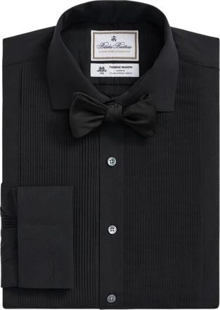 Brooks Brothers Tuxedo Shirt - male - Brooks Brothers - Formal Shirts - Black - M - Shirts