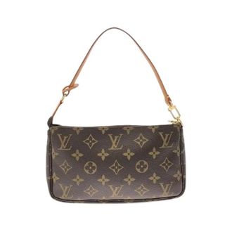 Louis Vuitton Pre-owned Monogram Accessory Pouch - Dames - Pre-owned - Bruin - Maat: ONE Size