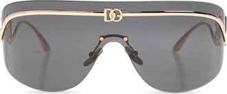 Dolce & Gabbana Dg 2320 Zonnebril - Dames - Zonnebrillen - Zwart - 40 MM - Accessoires