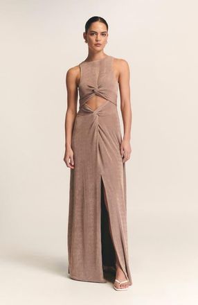 ST MRLO Malia Maxi Dress in Mocha at Nordstrom, Size 2
