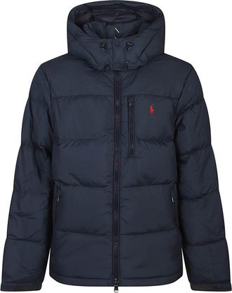 Polo Ralph Lauren Ge&iuml;soleerd Bomberjack - Heren - Gewatteerde jassen - Blauw - L - Leer - Jassen