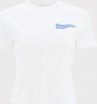Jacquemus Womens Jacquemus Le T-Shirt Camargue White - Size: 10/8