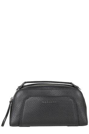 Orciani The Address 26 Soft Elongated Pebbled Calf Leather Bag