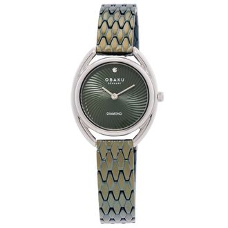 Obaku Juvel Quartz Green Dial Ladies Watch V286LXCESE