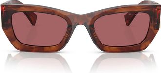 Miu Miu Sunglasses Mu09 Ws 11 Q08 S Havana/Purple Women