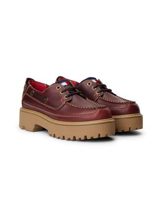 Tommy Jeans Leren bootloafers Archive 01