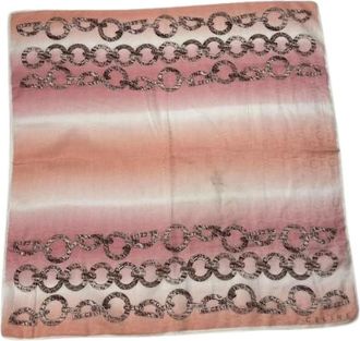 Celine Pre-owned Zijden Sjaal - Dames - Vintage Accessoires - Veelkleurig - ONE Size - Vintage