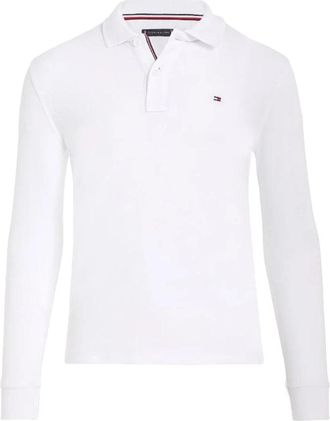 Tommy Hilfiger Polo - Heren - Polos - Wit - XL - Tops