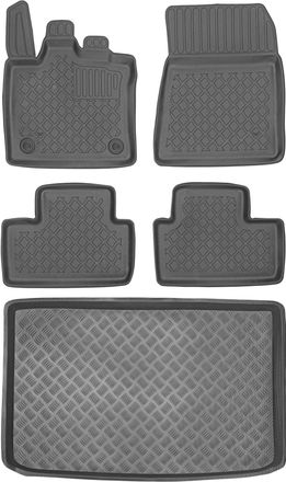 OEM Renault Captur Ii Crossover Set 2020 - Alfombrillas Para Coche + Alfombrilla Para Maletero