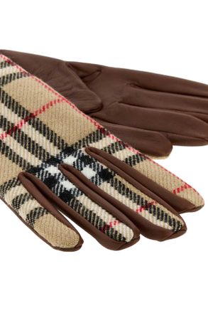 Burberry Wool Gloves - Beige