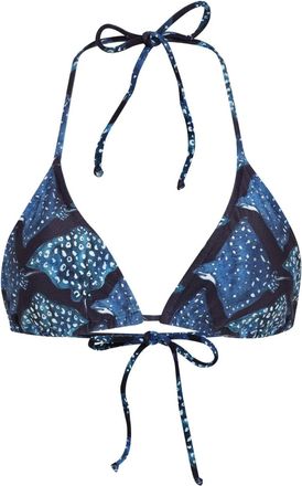 Lygia & Nanny Hanna bikini top - women - Fabric - 44 - Blue