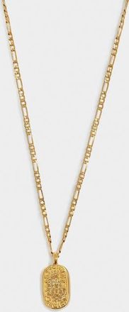 Katie Loxton Gemini Waterproof Gold Zodiac Necklace at Nordstrom