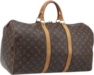 Louis Vuitton Pre-owned Weekend Bags, female, Brown, Size: ONE SIZE Pre-owned Boston Bag