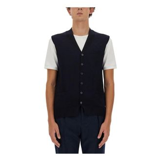 Ballantyne Heren, Jassen, Blauw, Maat: 2XL Wol