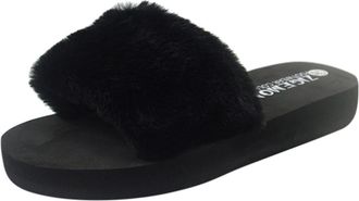 Generic Womens Summer Slippers with Footbed, Slippers Womens Platform, Single Womens Slippers Shoes Leisure Non-Slip Slippers Lightweight Beach Shoes Summer O