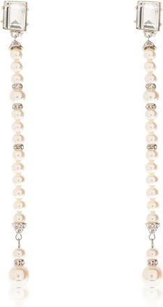 Alessandra Rich Faba 3334 J0034-0001 Oorbellen - Dames - Oorbellen - Beige - ONE Size - Accessoires