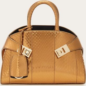 Ferragamo Donna Borsa a mano Hug (XS) Arancione