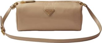 Prada (WMNS) PRADA Re-Nylon Pouch Camel Brown 1NE058_2C05_F0040