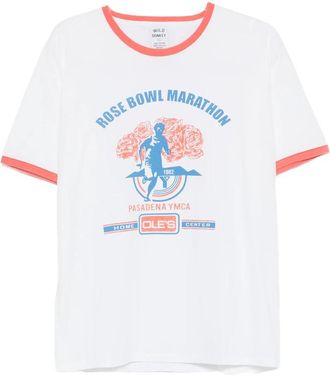 Wild Donkey Graphic Print Crew-neck T-shirt