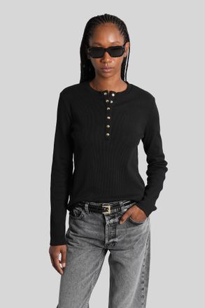 Anine Bing Alessia In Black Cotton