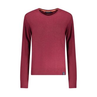 North Sails Polyamide Gebreide Trui - Dames - Ronde hals truien - Rood - S - Truien & Vesten