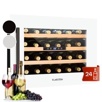 Klarstein Klarstein Vinsider 24 Built-in Uno Nevera Para Vinos Empotrable 24 Botellas 57 Litros