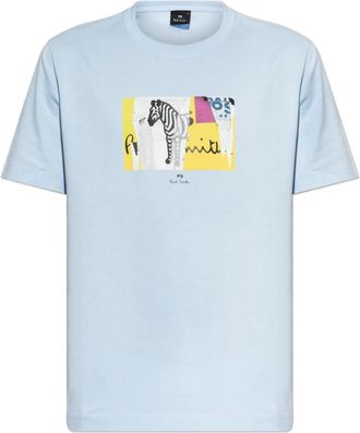 Paul Smith Hombre, Camisetas, Azul, Talla: 2XL