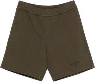Givenchy Shorts con vita elasticizzata - Verde