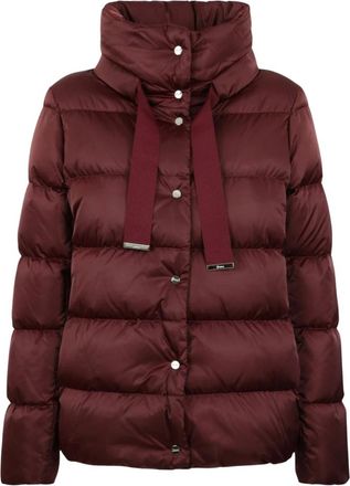 Herno Giacca Piumino A-shape - - Jackets - Donna - Rosso - M