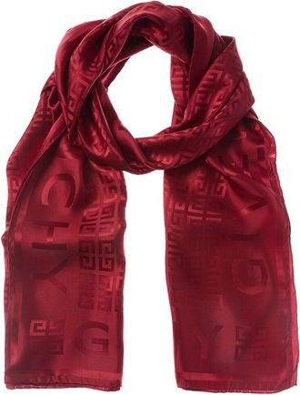 Givenchy 4G Logo Silk Scarf