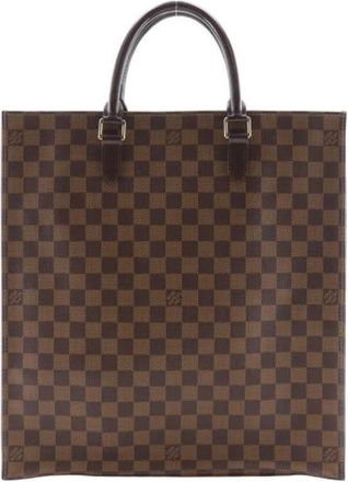 Louis Vuitton Pre-owned Sac Plat Damier tote bag - Dames - Vintage Shopper - Bruin - ONE Size - Vintage