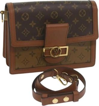 Louis Vuitton Pre-owned Canvas Cross Body Bag - Dames - Vintage Schoudertas - Bruin - ONE Size - Vintage