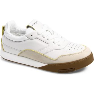 Givenchy Yard Court Sneaker in White/Yellow at Nordstrom, Size 12Us