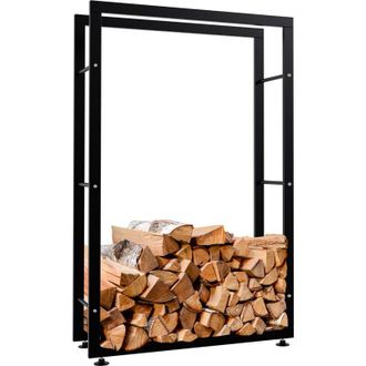 Clp Clp - Le&ntilde;ero Keri De Metal Negro Negro 25x80x125 Cm