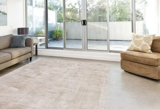 Kayoom Teppich »Luxury 110« rechteckig 13 mm Höhe Kurzflor, meliert, handweb, Wohnzimmer