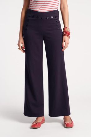 Frances Valentine Sailor Pant in Navy at Nordstrom, Size 10