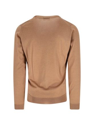 John Smedley Mens Sweaters Brown Extrafine Merino Wool