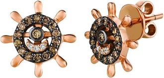 Le Vian 14K Rose Gold 0.47 Ct. Tw. Diamond Earrings