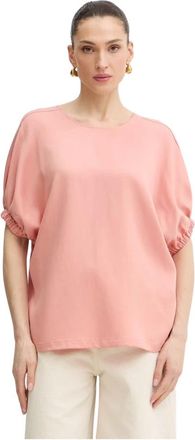 Trussardi Relaxed Blouse - Dames - Blouses - Roze - S - Linnen - Overhemden