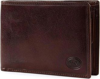 The Bridge Story Wallet - Heren - Portefeuilles - Bruin - ONE Size - Leer - Accessoires