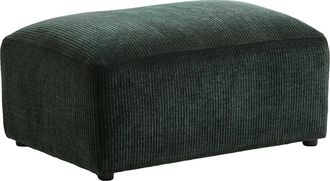 Vente-Unique Puf de pana verde pino TIRONO de Maison C&eacute;phy