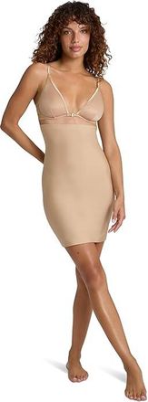 Commando Two-Faced Tech High Rise Half Slip Womens Underwear Beige : LG, Cotton/Elastane/Nylon