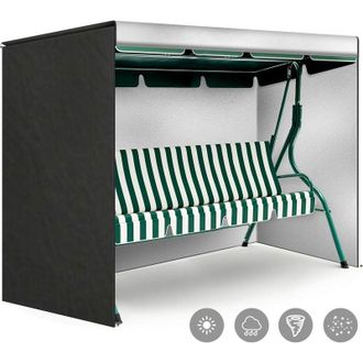 OEM Funda Impermeable Oxford Para Columpio De Jard&iacute;n De 3 Plazas, Lona Resistente A Los Rayos Uv, Funda Protectora Para Hamaca/columpio De Jard&iacute;n, 220 X 1