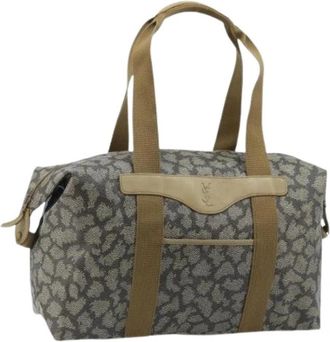 Saint Laurent Pre-owned Vintage Tote Bag - Dames - Vintage Weekendtas - Veelkleurig - ONE Size - Leer - Vintage