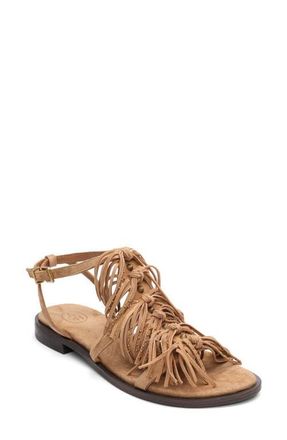 Ash Panic Fringe Sandal in Moka Mou at Nordstrom, Size 11Us
