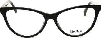 Max Mara MM5011 Cat Eye Acetate Eyeglasses - Black
