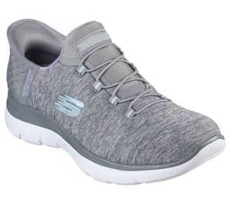Skechers Wide Fit Slip-ins?: Summits - Dazzling Haze - Grey Size 9